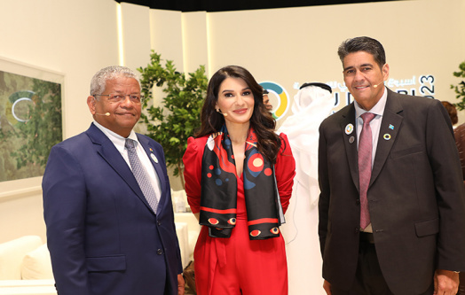 Abu Dhabi Sustainability Week 2023: Seychelles President Ramkalawan advocates for Small Island Nations alongside President of Palau during ADSW Summit