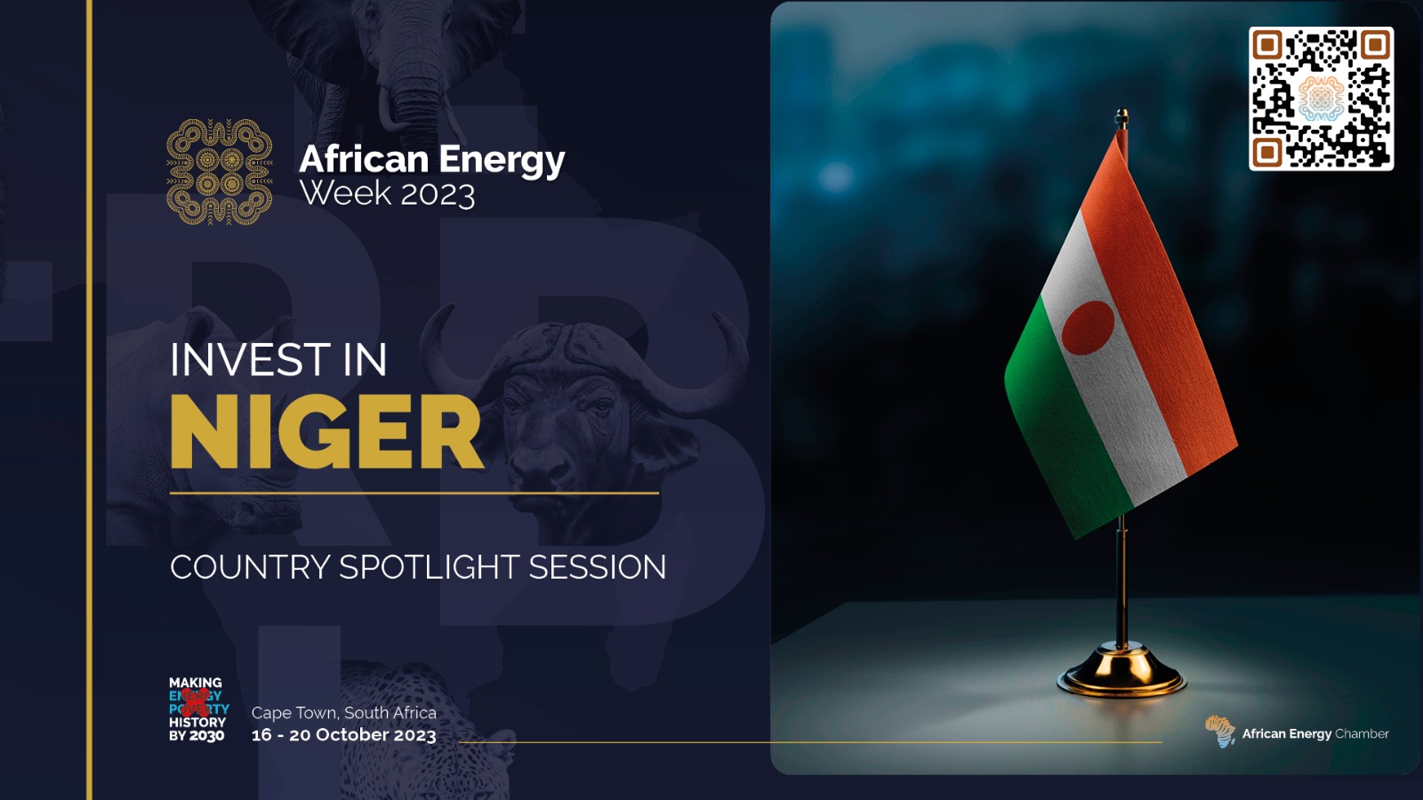 Invest in Niger Spotlight at African Energy Week (AEW) 2023 to Connect E&P Players with Industry Leaders