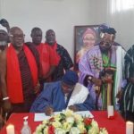 Dagbon delegation signs condolence book for late Ga Manye