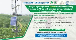Call for applications – YouthADAPT Challenge 2023: empowering&hellip;