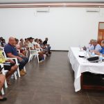 President Ramkalawan meets with relatives of the three fishermen lost at sea