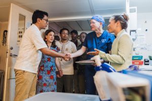 Mercy Ships Welcomes Presidential Visit on board, in&hellip;