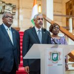 African Development Bank Group President Sidi Ould Tah pays courtesy visit to President Alassane Ouattara