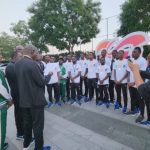 Ghana’s Ambassador to China, H.E. Kojo Bonsu Surprises UDS World Champions with Visit in Dalian